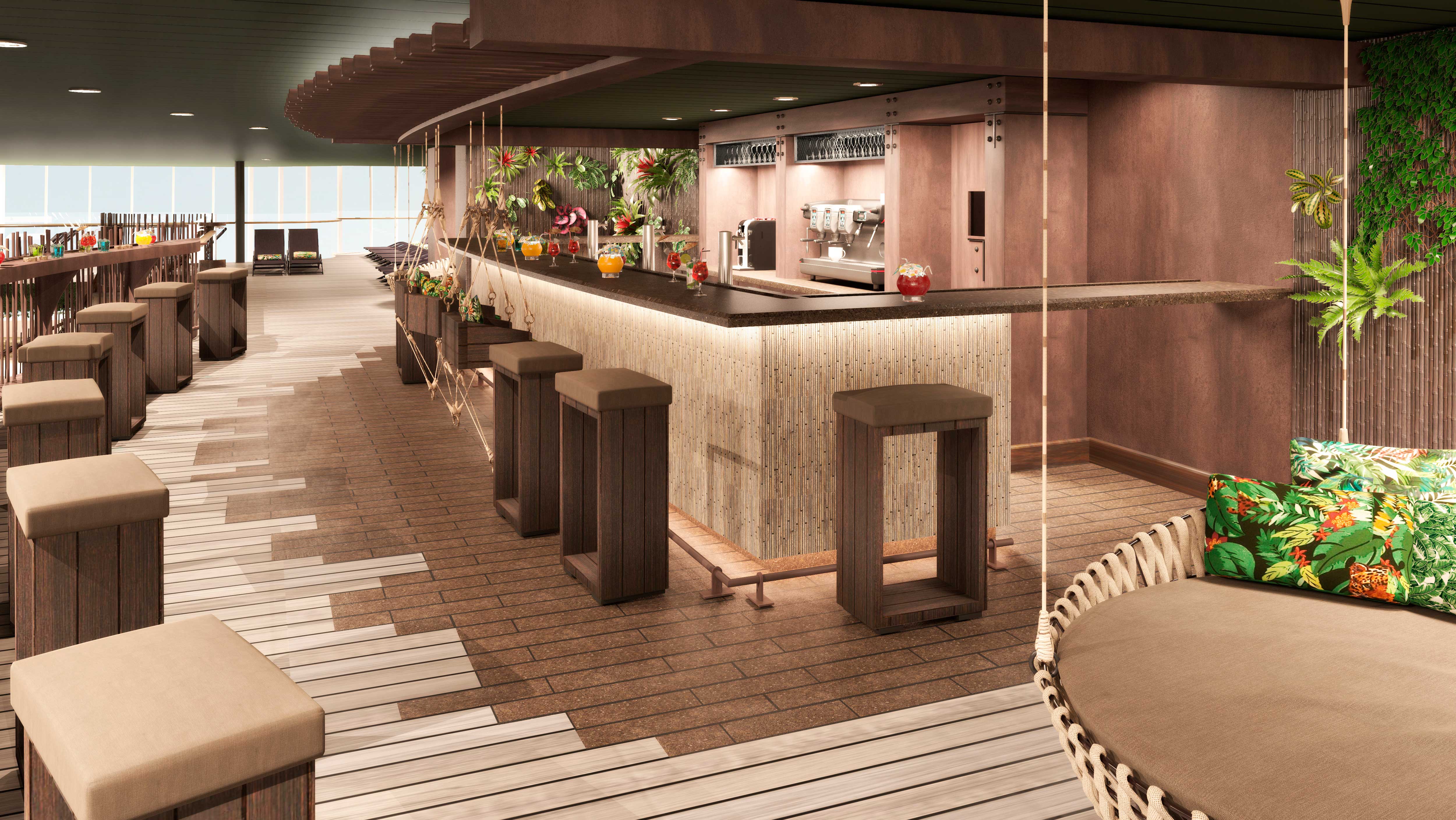 Enjoy a cocktail in the Botanic Garden