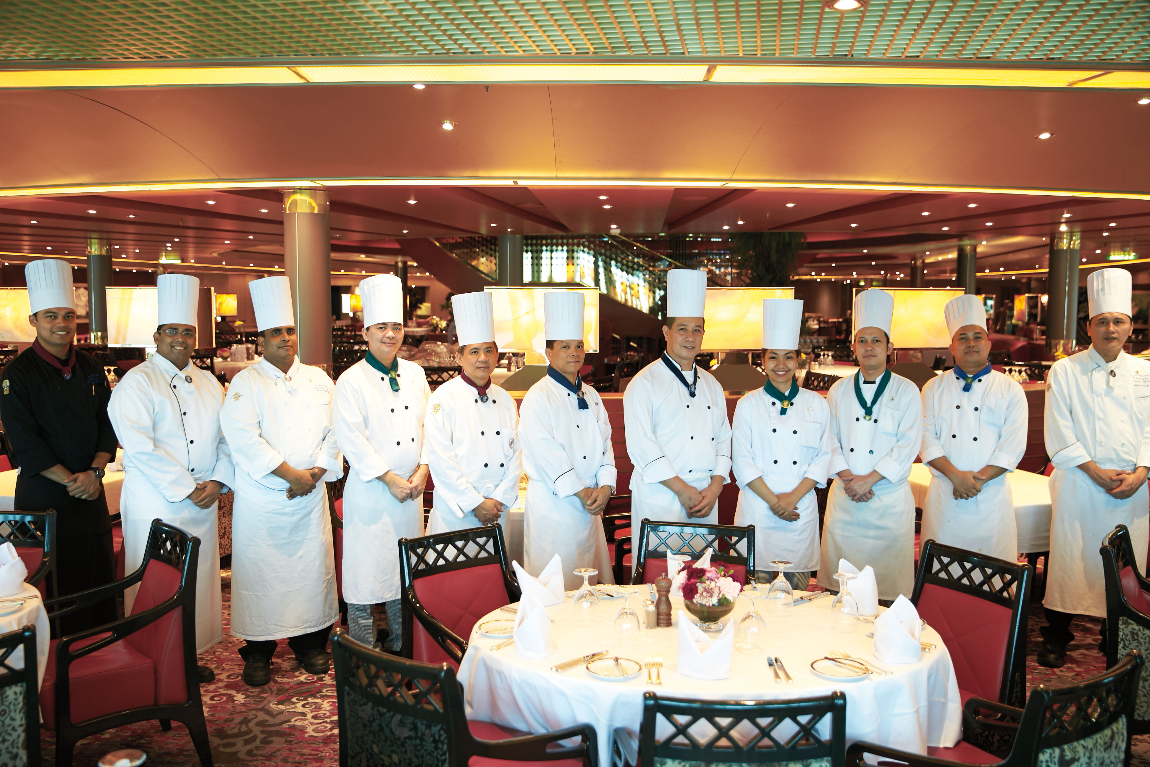 Eurodam’s award winning chefs