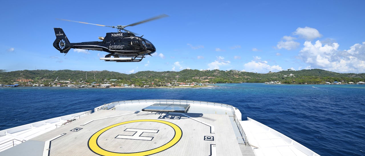 Two state-of-the-art Airbus H130-T2 helicopters will take you beyond your destination!