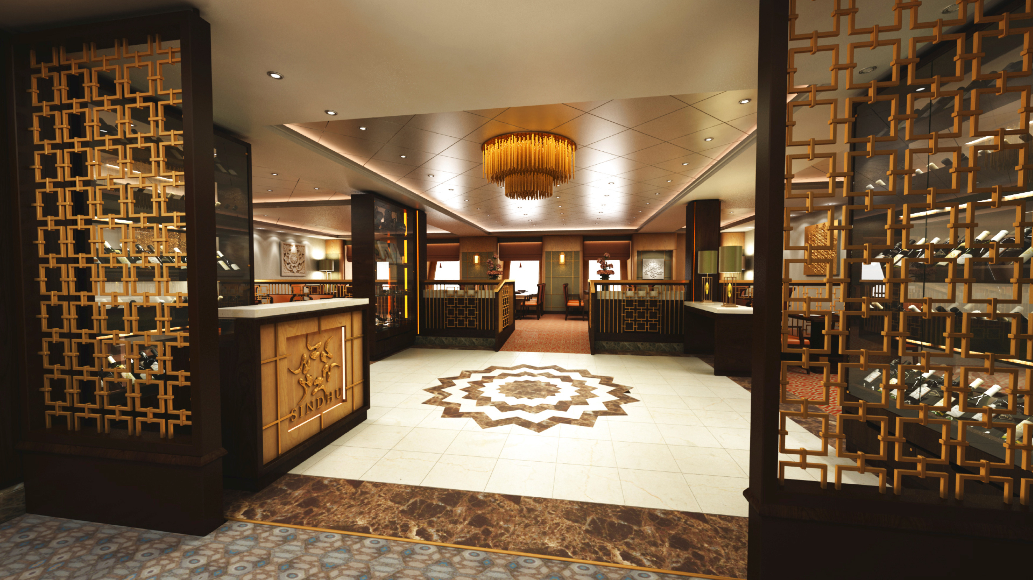 Enjoy genuine Indian food with a British twist at specialty restaurant Sindhu