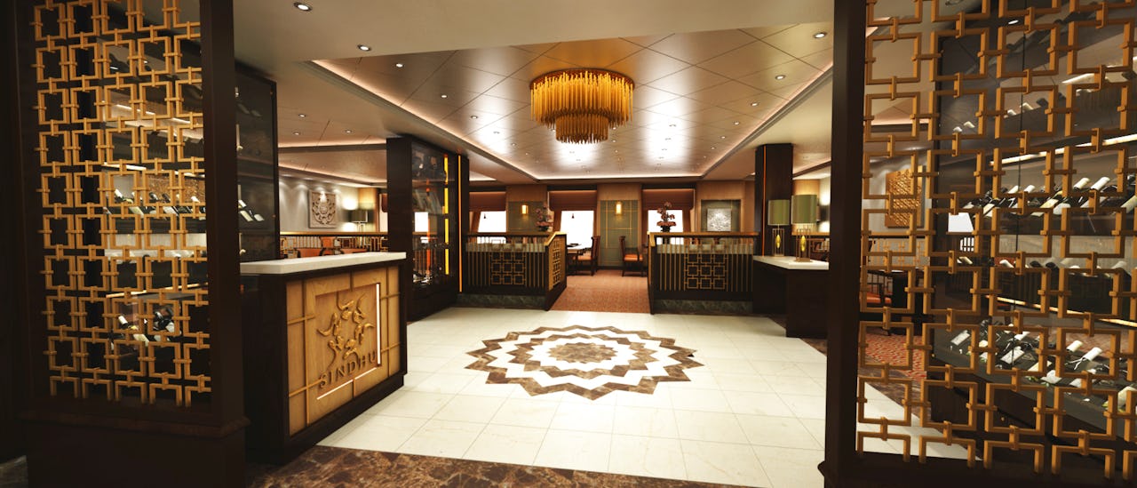 Enjoy genuine Indian food with a British twist at specialty restaurant Sindhu