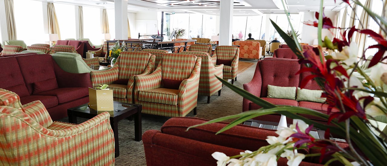 Relax in the lounge