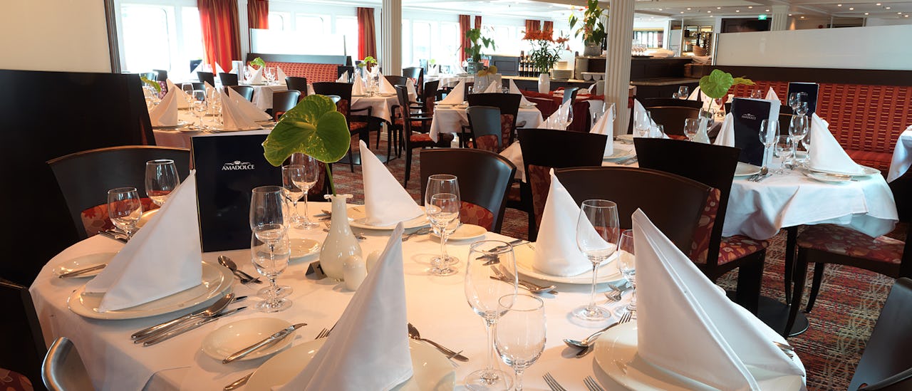 The main dining room