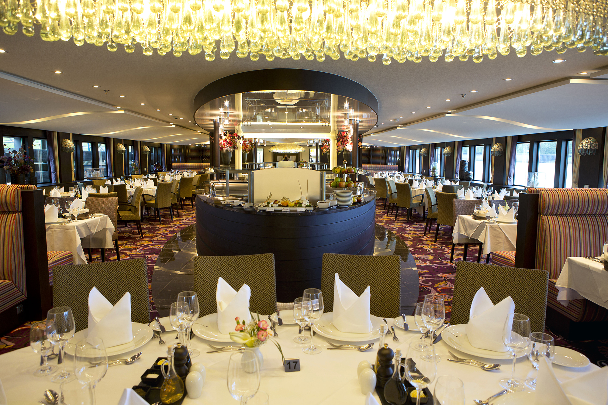 The main dining room