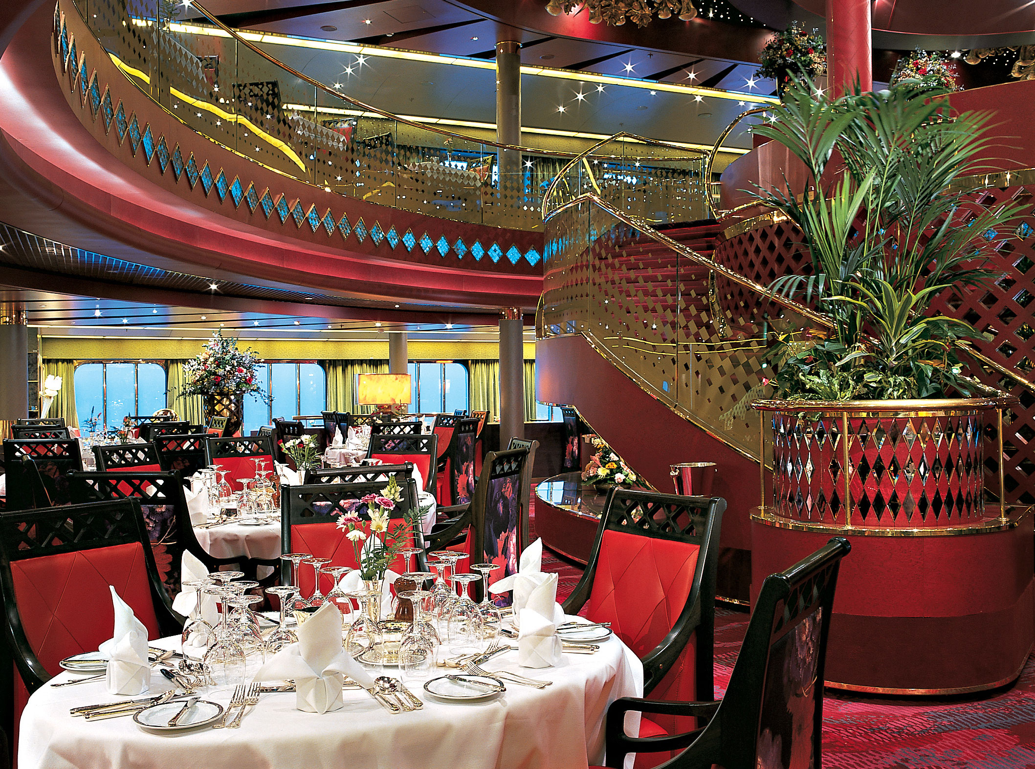 The main dining room