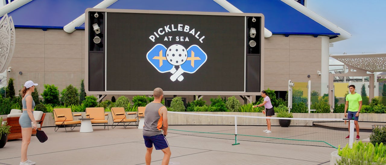 Pickleball at Sea