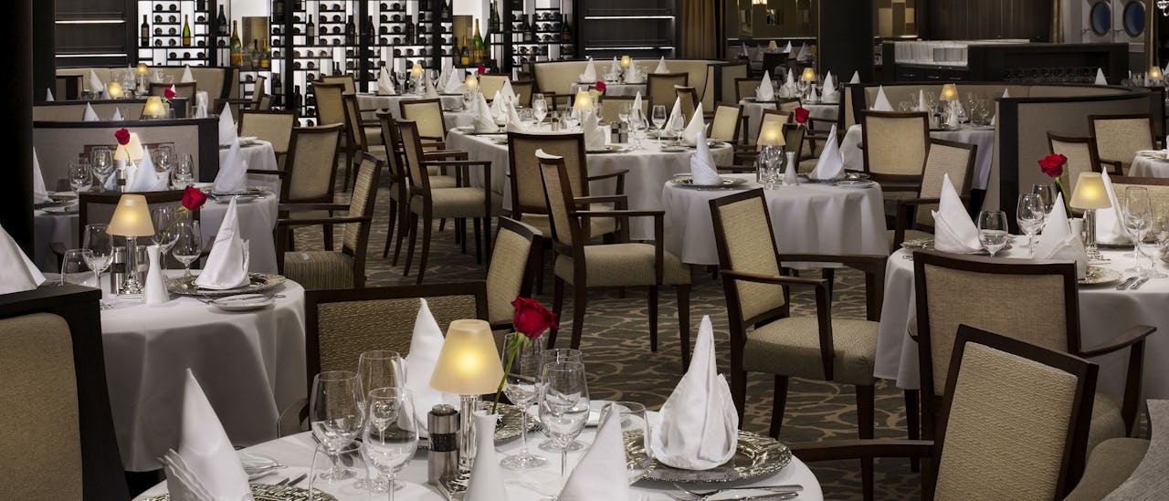 Amphora Restaurant is the main dining room