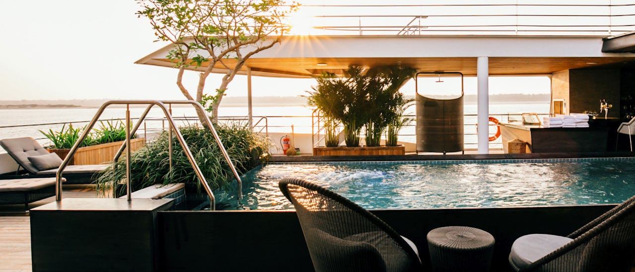 The pool bar