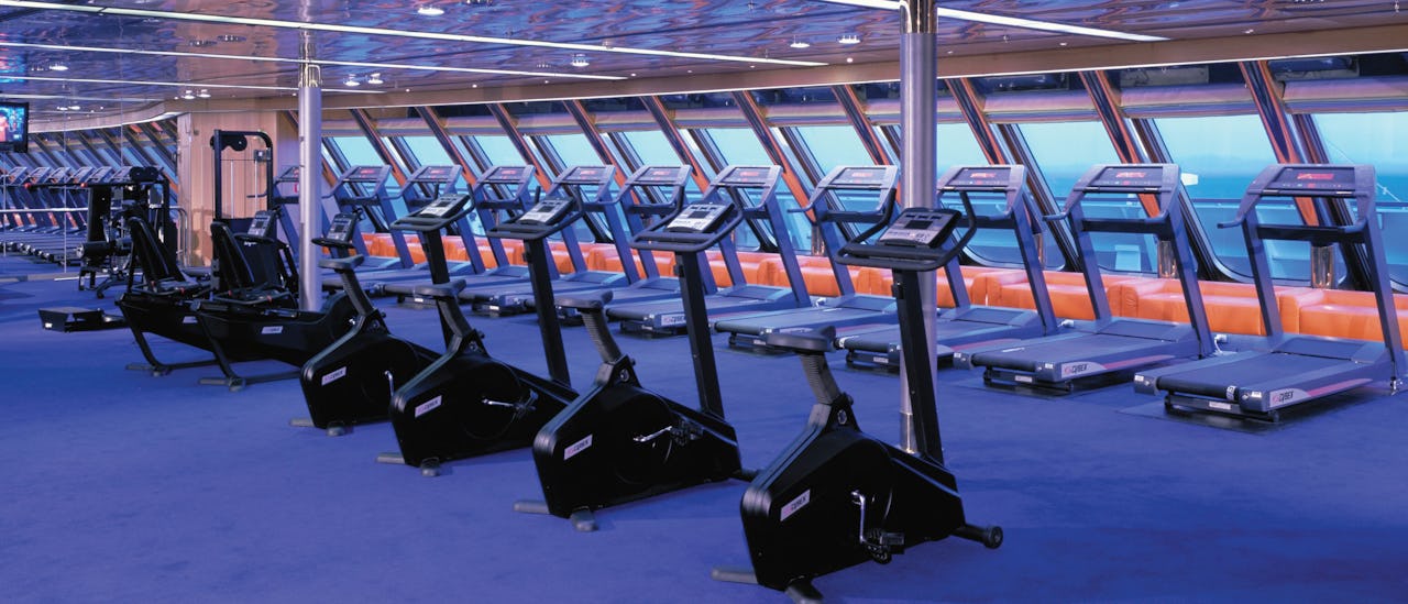 The fitness center