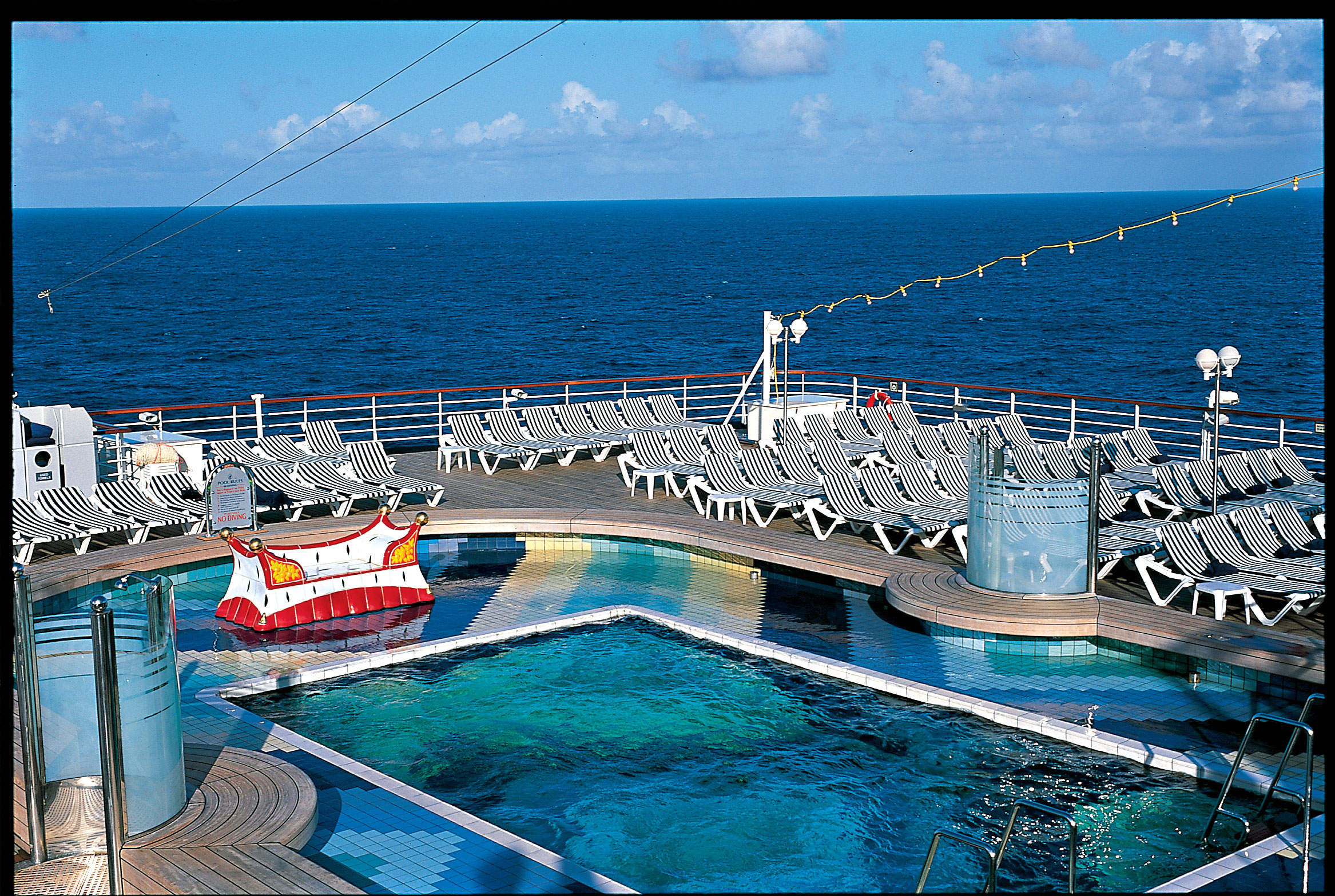 Relax at the aft pool